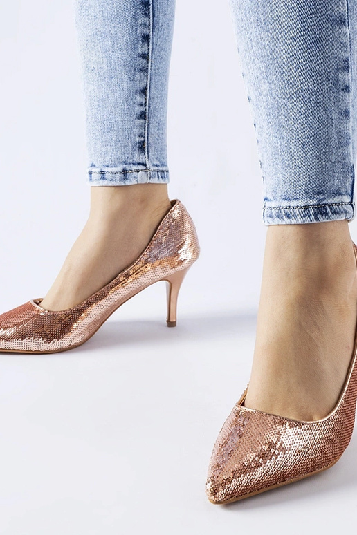 Ernesto rosa Stiletto-Pumps mit... Ernesto rosa Stiletto-Pumps mit...