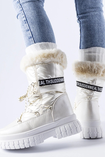 Beige gefütterte... 2