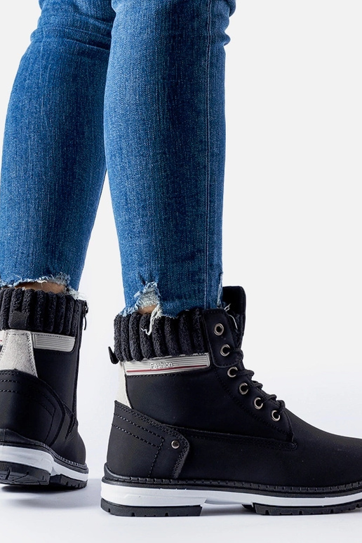 Schwarze isolierte matte Arbeiter...