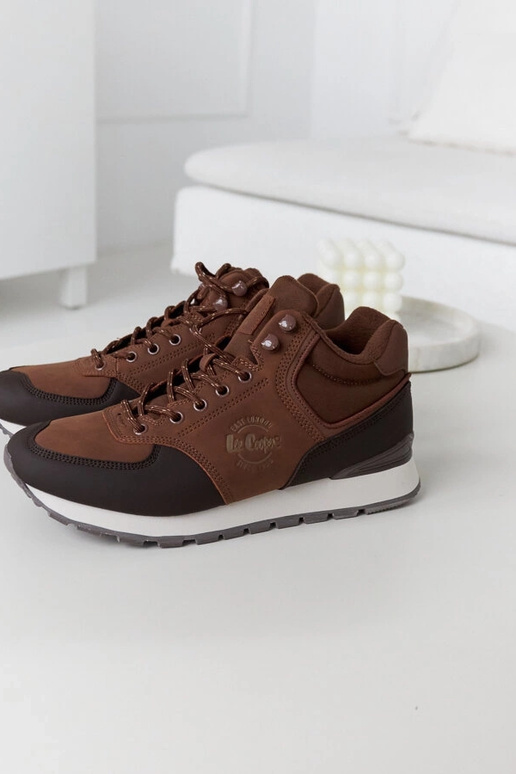 Braune Lee Cooper Sneakers... Braune Lee Cooper Sneakers...