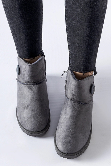 Graue kurze gefütterte... 2