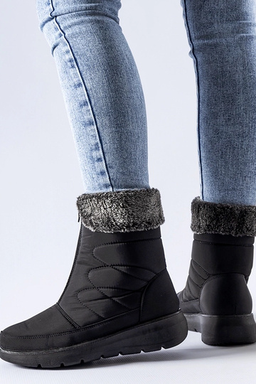 Schwarze Schneestiefel mit... 2