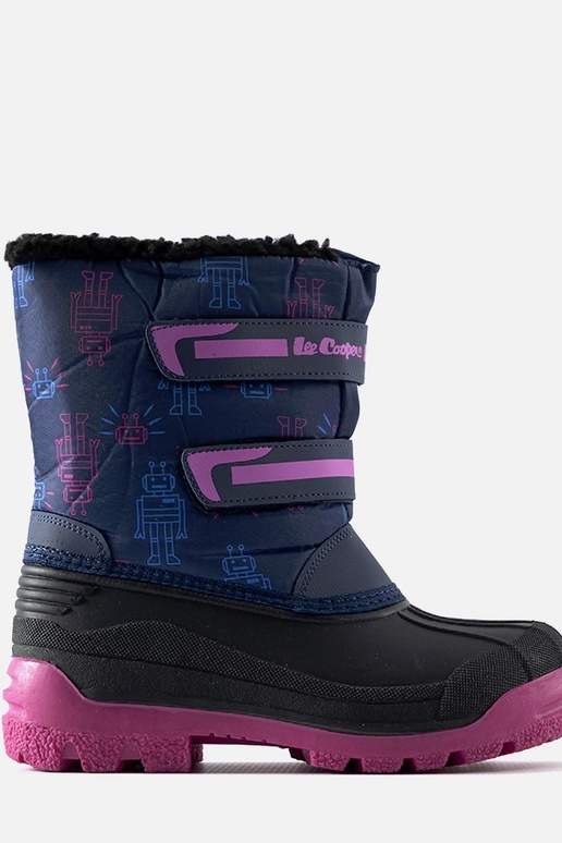 Lee Cooper Marineblaue Schneestiefel...