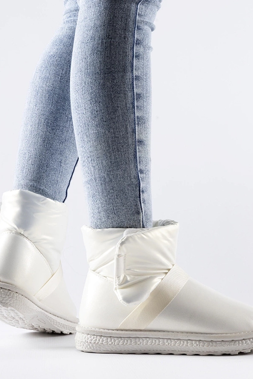 Delaune beige glänzende kurze...