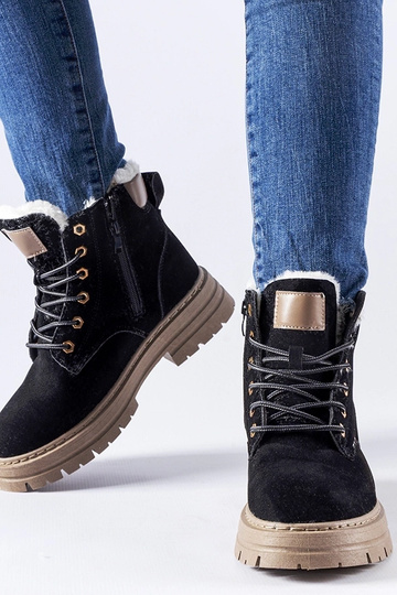 Schwarze Worker mit hellem... 2