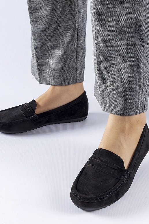 Cellarengo schwarze Mokassins aus...