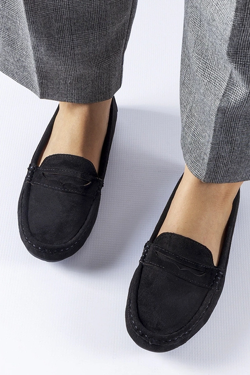 Cellarengo schwarze Mokassins aus...