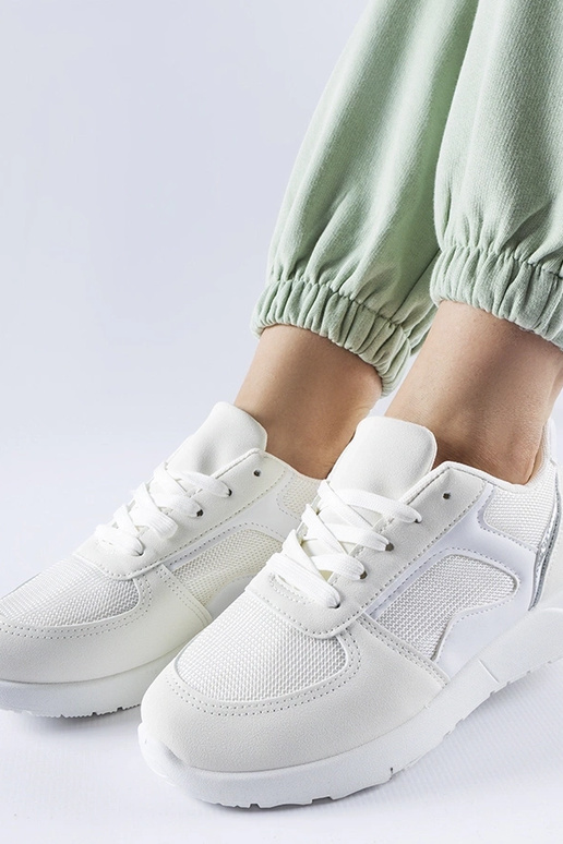 Damen Sportschuhe weiße Sneakers Gallo