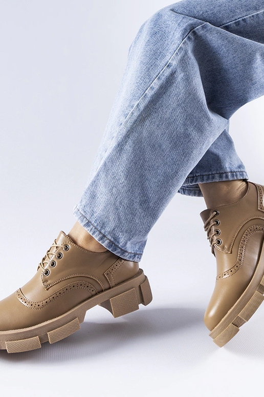 Braune Piazzetta-Schnürschuhe Braune Piazzetta-Schnürschuhe