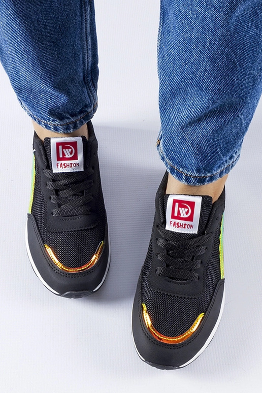 Schwarze Sport-Sneakers von Caviour