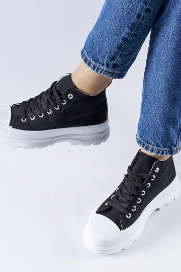 Schwarze hohe Herndon-Sneaker 2