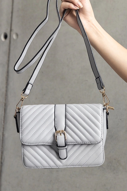 Grau gesteppte Umhängetasche Virgilio