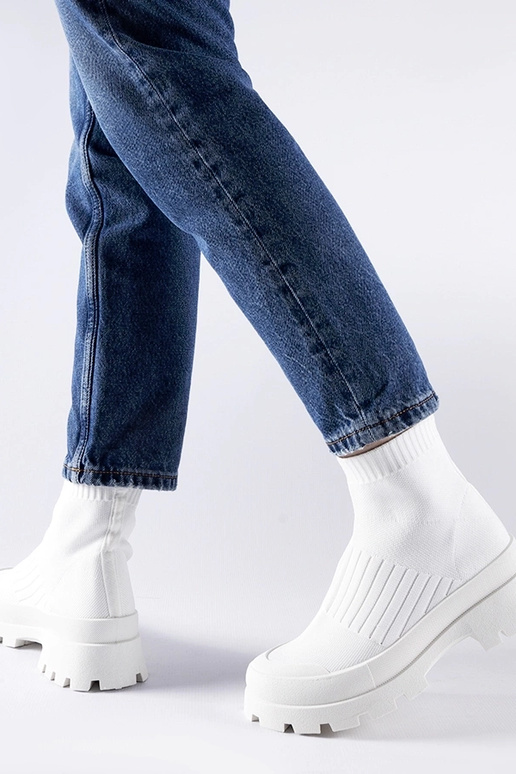 Varden-Sneaker in Weiß mit...