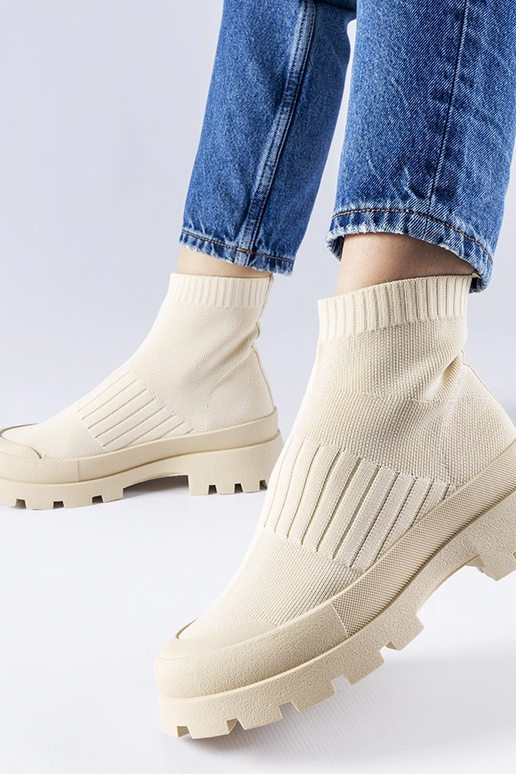 Beige Varden Sneakers mit...