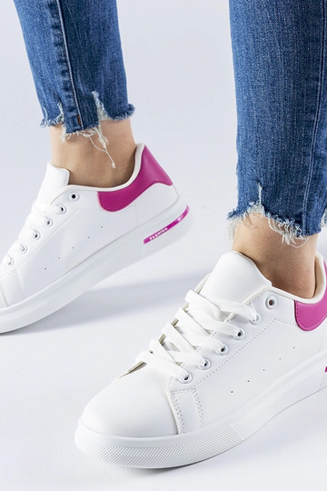 Weiße und rosa Sneaker „Leland“ 2