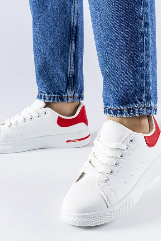 Rote und weiße Sneaker „Leland“ Rote und weiße Sneaker „Leland“