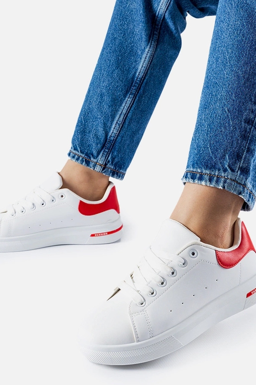 Rote und weiße Sneaker „Leland“ Rote und weiße Sneaker „Leland“