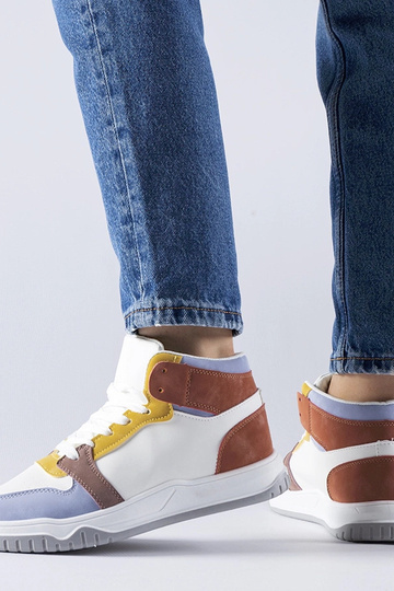 Lila High-Top-Sneakers von Elizabeth 2