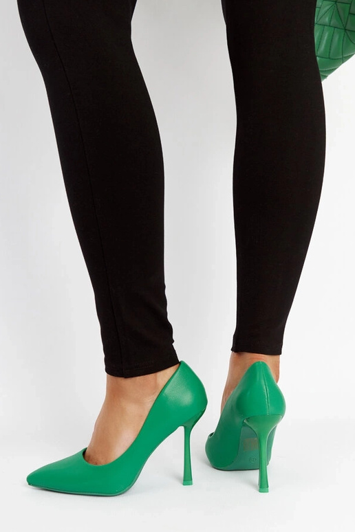 Rodney Grüne Pumps mit hohem Absatz Rodney Grüne Pumps mit hohem Absatz