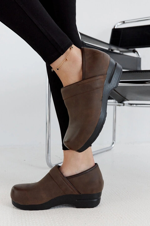 Braune Montoro Plateauschuhe Braune Montoro Plateauschuhe