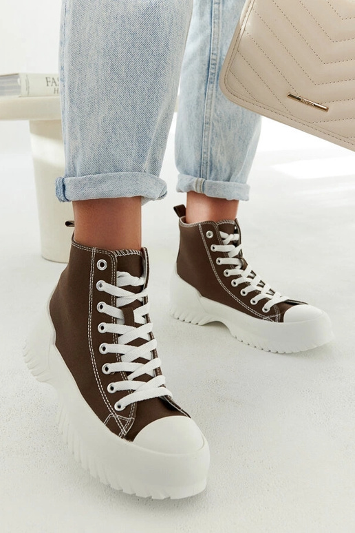 Grüne Ronchis High-Top-Sneakers Grüne Ronchis High-Top-Sneakers