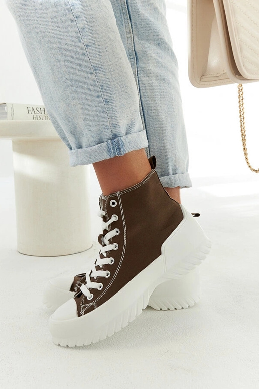 Grüne Ronchis High-Top-Sneakers Grüne Ronchis High-Top-Sneakers