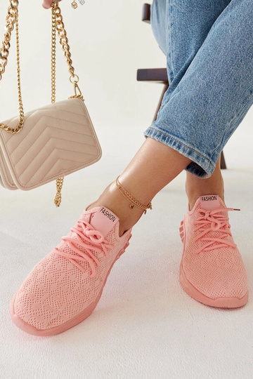 Rosa Sneaker „Mira“ aus Stoff 2