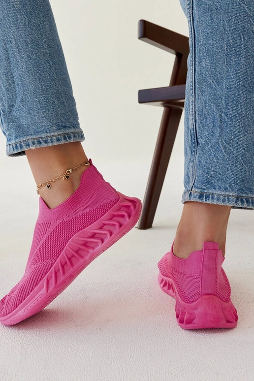 Dunkelrosa Sport-Sneakers von Neda Dunkelrosa Sport-Sneakers von Neda