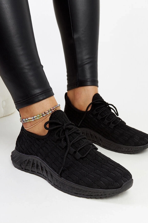 Schwarze Textil-Sneakers Milena Schwarze Textil-Sneakers Milena