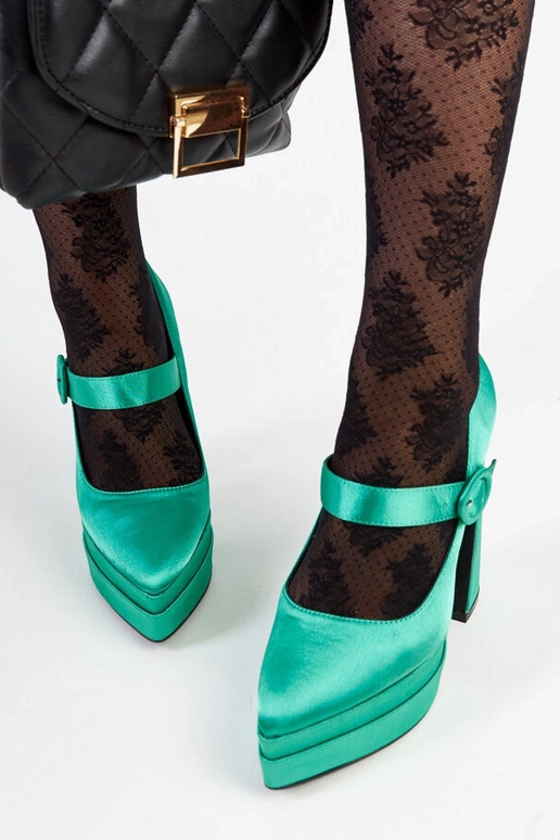 Mikes grüne High Heel Pumps Mikes grüne High Heel Pumps