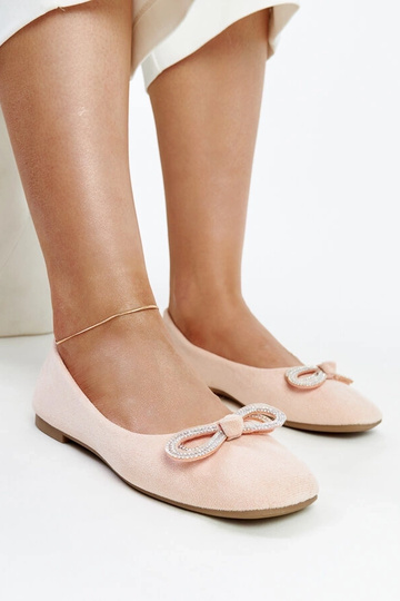 Hellrosa Ballerinas mit... 2
