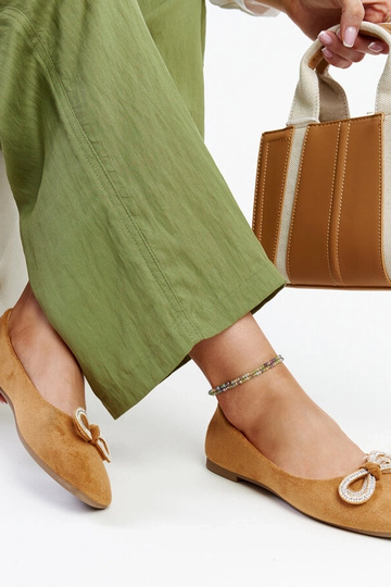 Braune Ballerinas mit... 2