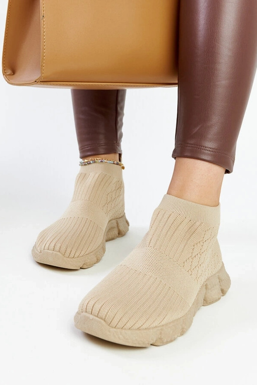 Dunkelbeige leichte Sportsneaker Vaclava Dunkelbeige leichte Sportsneaker Vaclava