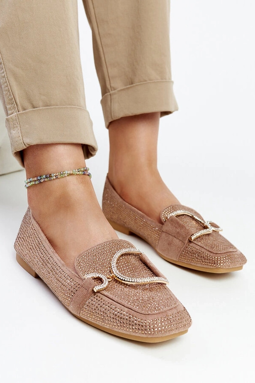 Braune glänzende Mebrat-Loafer Braune glänzende Mebrat-Loafer