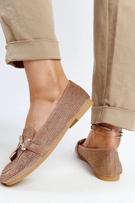 Braune glänzende Mebrat-Loafer Braune glänzende Mebrat-Loafer