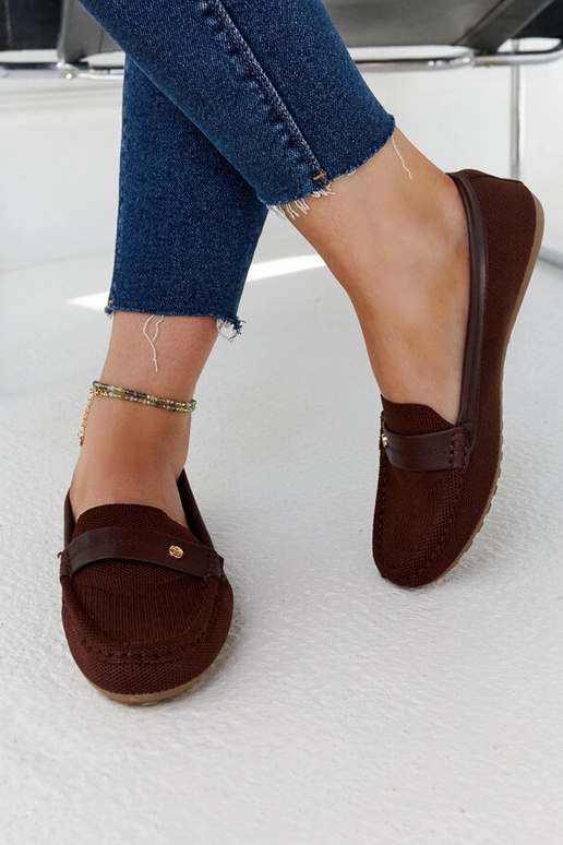 Fombio – Loafer aus braunem Stoff Fombio – Loafer aus braunem Stoff