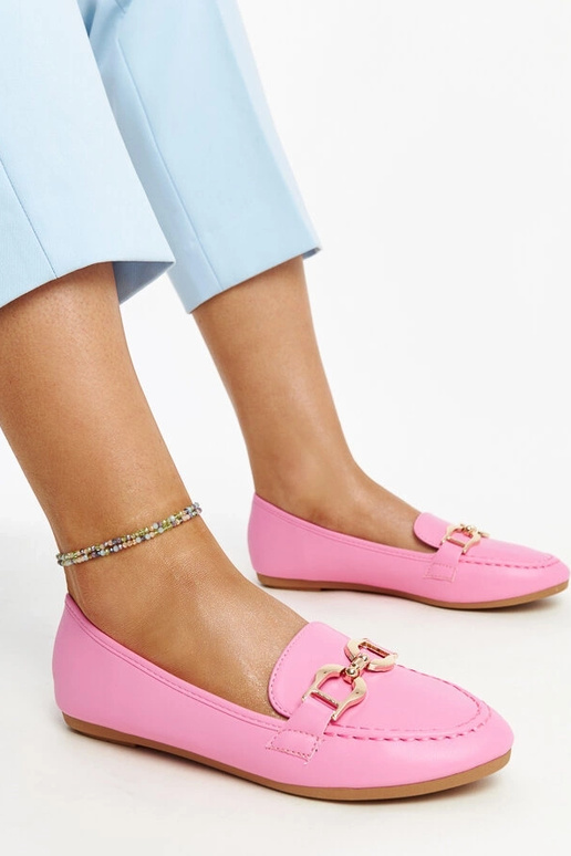 Dunkelrosa Mokassins mit Schnalle Najla Dunkelrosa Mokassins mit Schnalle Najla