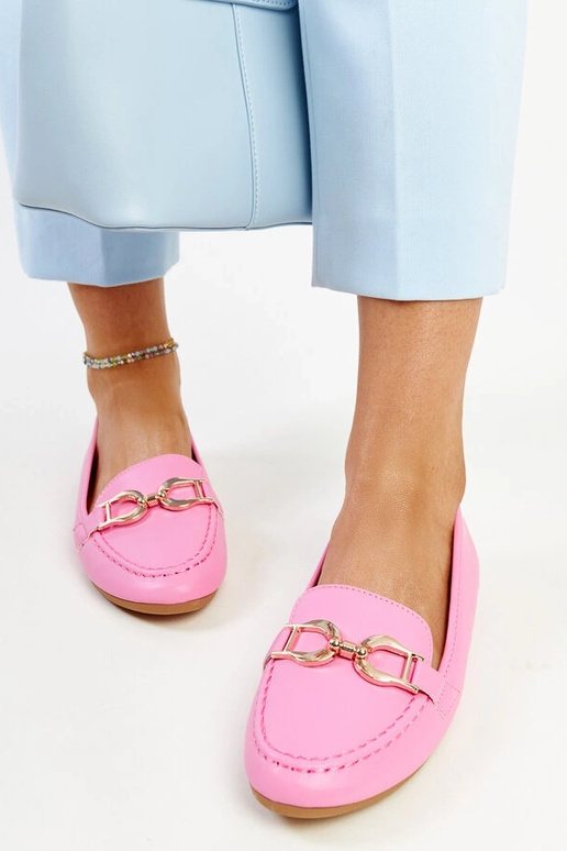 Dunkelrosa Mokassins mit Schnalle Najla Dunkelrosa Mokassins mit Schnalle Najla