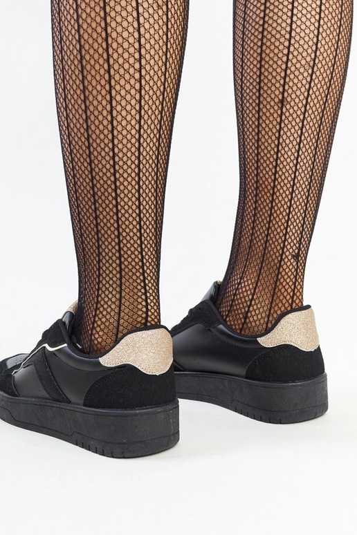 Schwarze Walda Plateau-Sneaker Schwarze Walda Plateau-Sneaker