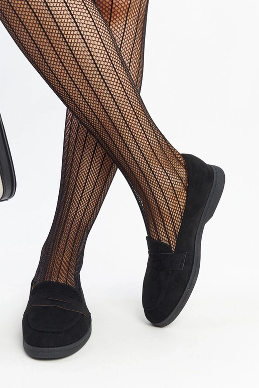 Schwarze Wildleder-Loafer von Nibras Schwarze Wildleder-Loafer von Nibras