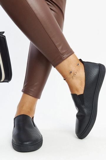 Schwarze Sanan-Schuhe 2