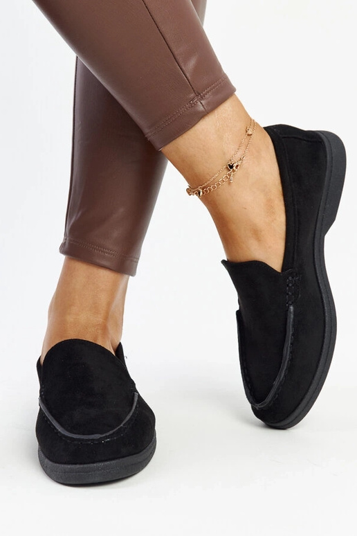 Schwarze Wildlederschuhe Rumay Schwarze Wildlederschuhe Rumay