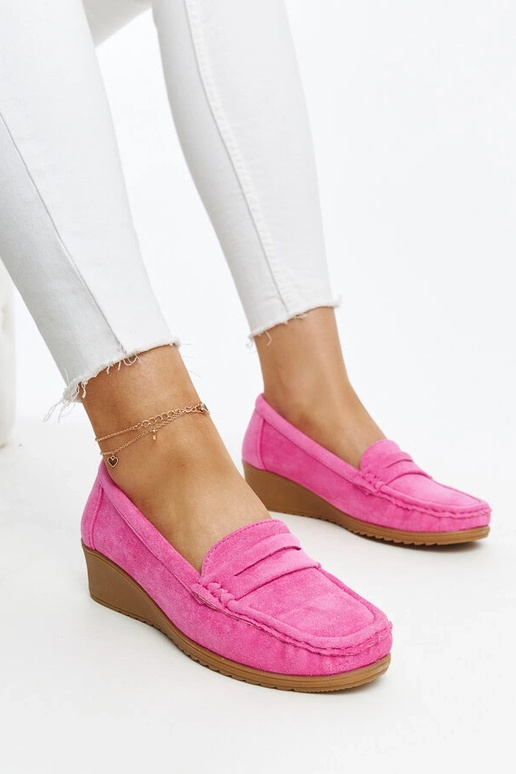 Sakena – Loafer mit Keilabsatz aus...