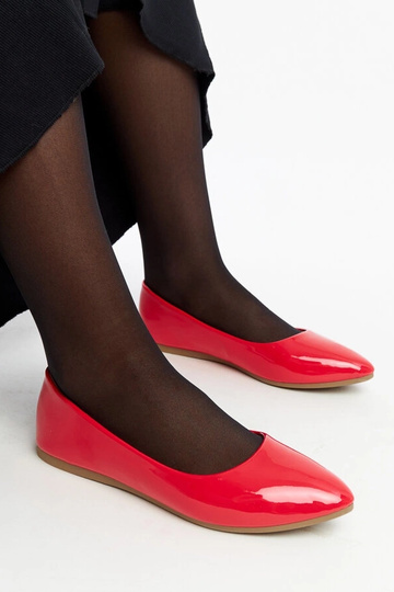 Brankica Ballerinas aus rotem Lackleder