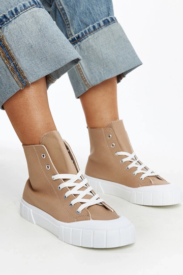 Braune High-Top-Sneakers Vinka 2