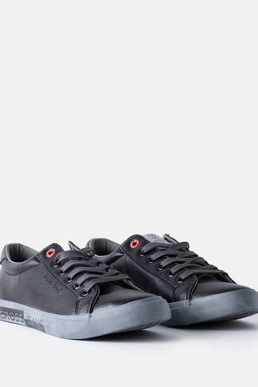 Schwarz-graue Herren-Turnschuhe CROSS... Schwarz-graue Herren-Turnschuhe CROSS...