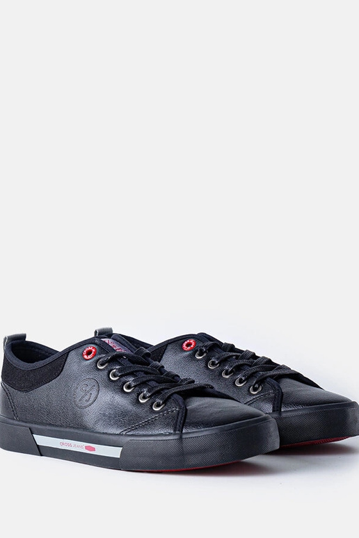 Schwarze Herren-Turnschuhe CROSS... Schwarze Herren-Turnschuhe CROSS...