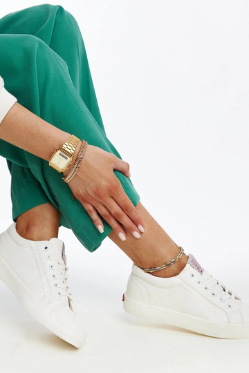 Weiße Damen-Sneaker aus...
