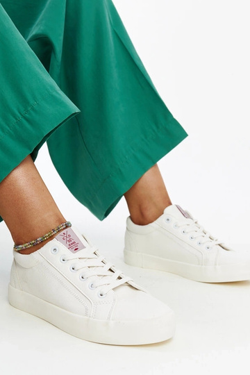 Weiße Damen-Sneaker aus... 2