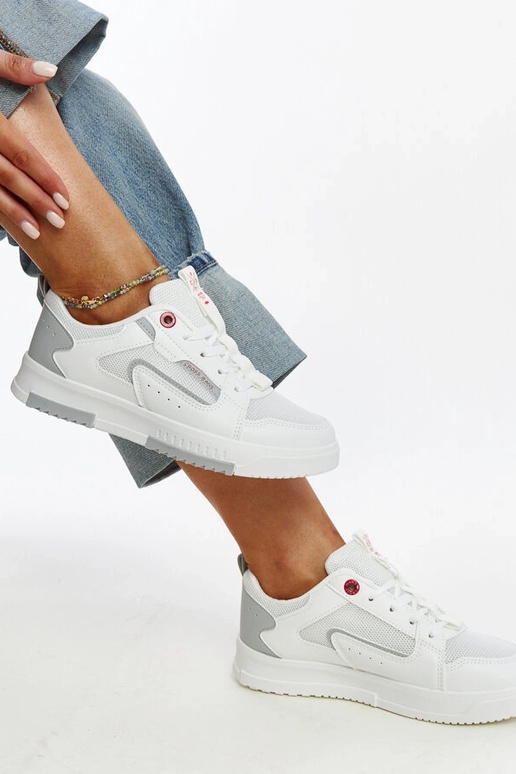 CROSS JEANS weiße Damen-Sneaker CROSS JEANS weiße Damen-Sneaker